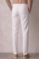 Linen Pants - WHITE-3-MENDEEZ
