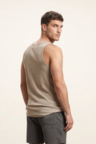Tank Top - Taupe-3-MENDEEZ