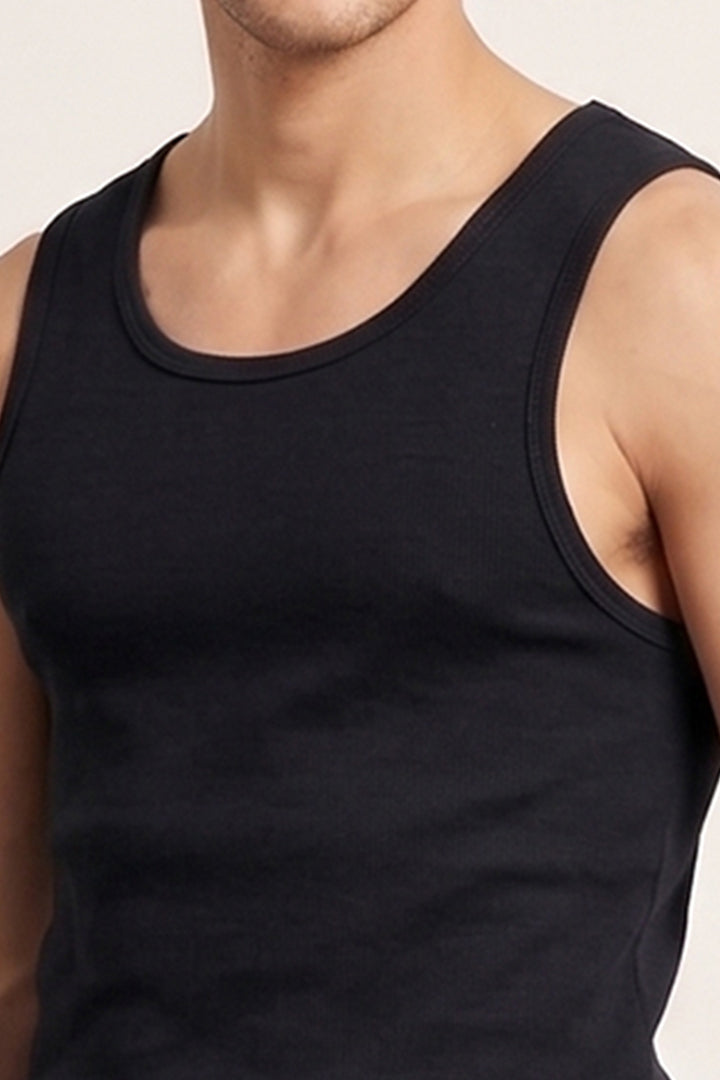 Tank Top - Black-1-MENDEEZ