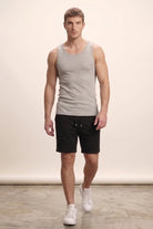 Tank Top - Light Grey-4-MENDEEZ