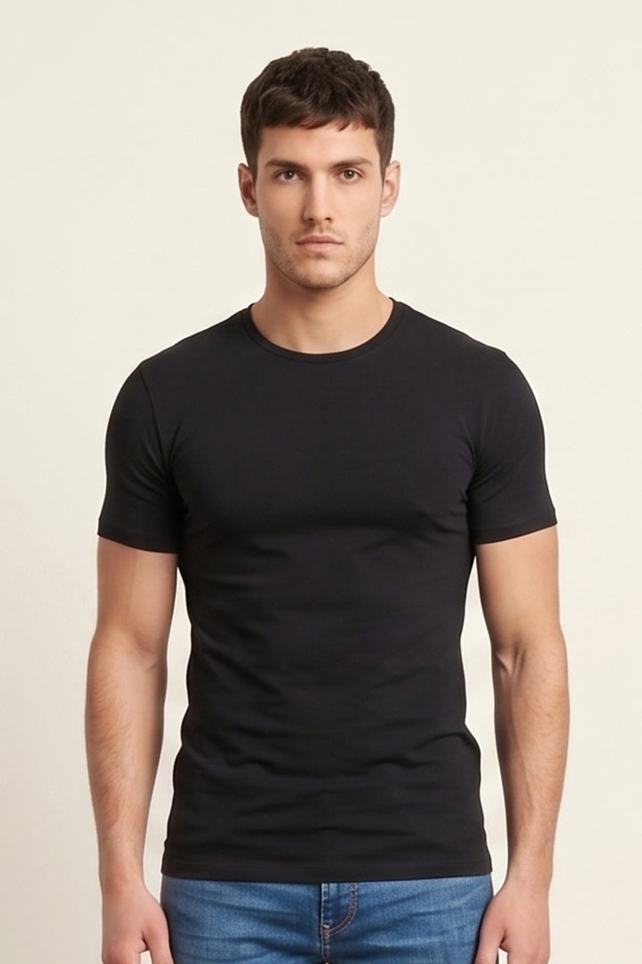 Undershirt - Black-1-MENDEEZ