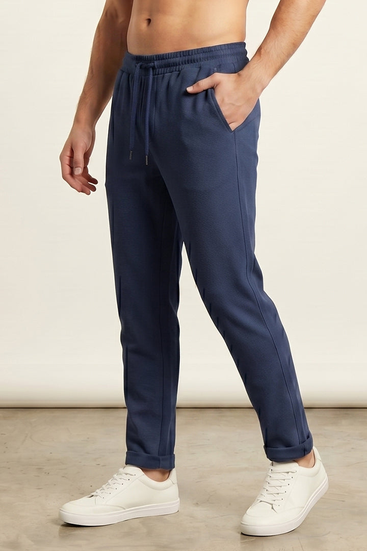 Jogger Pants - Navy Blue-2-MENDEEZ