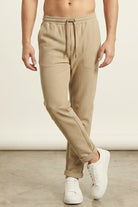Jogger Pants - Beige-1-MENDEEZ