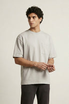 Grey Oversized T-Shirt-3-MENDEEZ