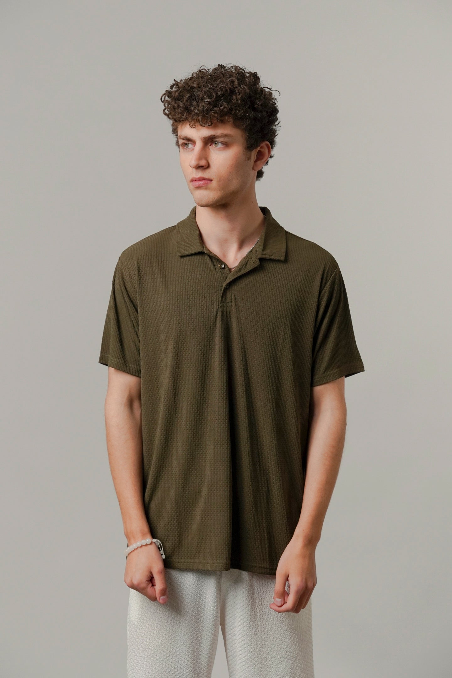 Polo - Olive Green-4-MENDEEZ