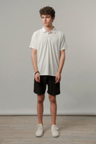 Textured Polo - Off-White-5-MENDEEZ