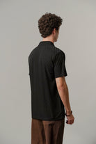 Polo Shirt - Black-3-MENDEEZ