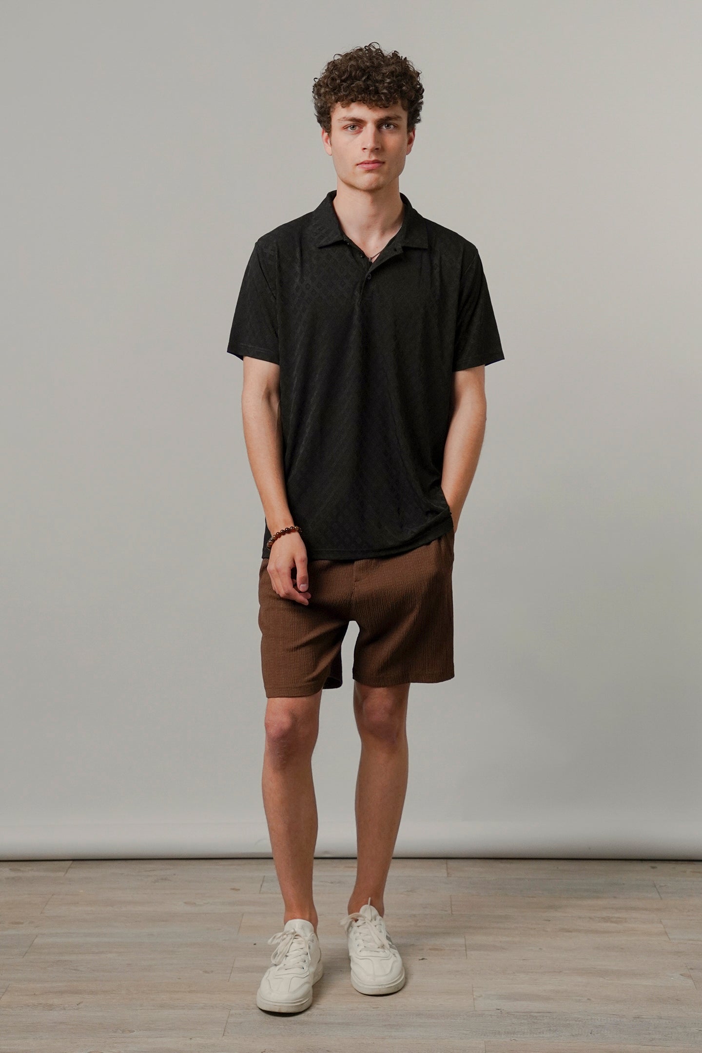Polo Shirt - Black-5-MENDEEZ
