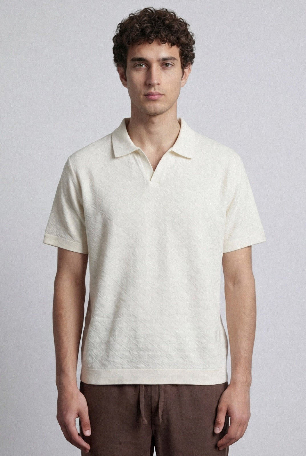 Polo - Cream-3-MENDEEZ