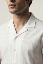 Cuban Shirt - White - Mendeez