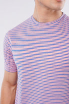 Striped T-Shirt - Pink - Mendeez