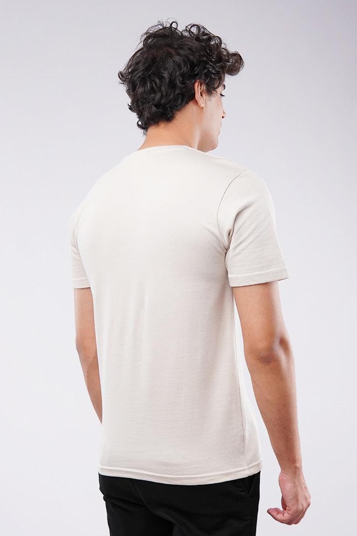 Pocket T-Shirt - Off White - Mendeez