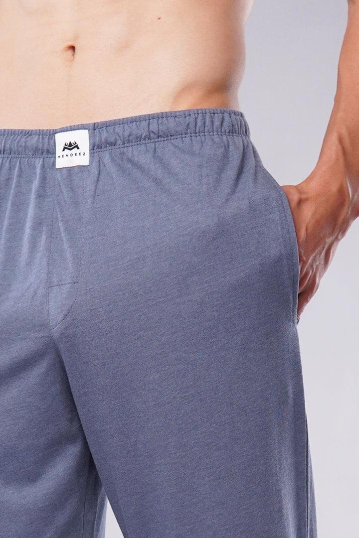 Jersey Pajama Pants - Denim Blue - Mendeez PK 