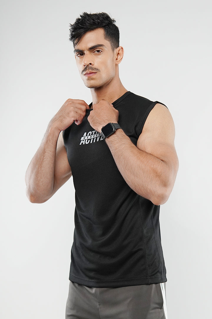 Tank Top - Black - Mendeez