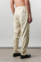 Straight Jogger Pants - Cream - Mendeez
