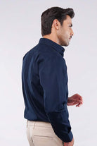 Plain Shirt - Navy Blue - Mendeez