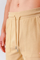 Terry Shorts - Beige - Mendeez