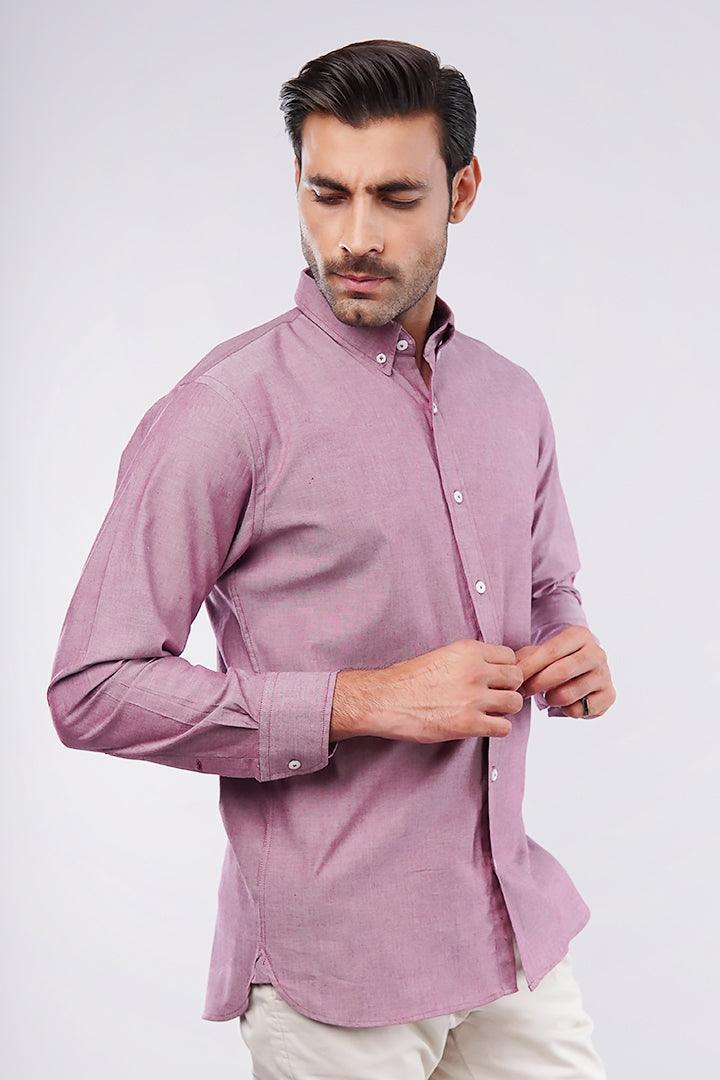 Oxford Shirt - Berry Pink - Mendeez