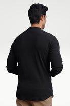 Sable Black Mock Neck Sweatshirt - Mendeez PK 