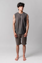 Mesh Tank Top - Grey - Mendeez