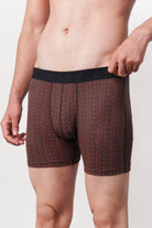 Printed All Day Boxers - Wine - Mendeez