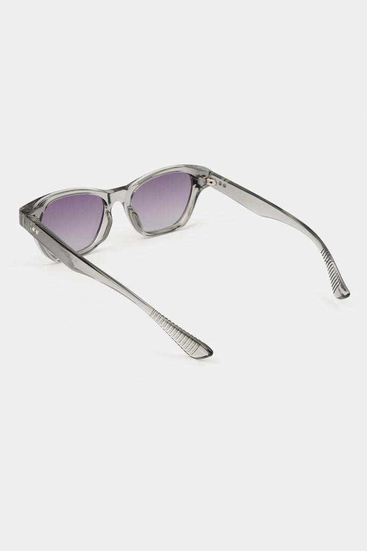 Square Sunglasses - Smoky Grey - Mendeez