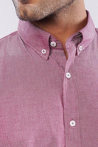 Oxford Shirt - Berry Pink - Mendeez