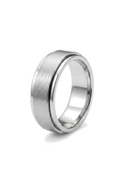 Classic Spinner Band Ring - Silver - Mendeez