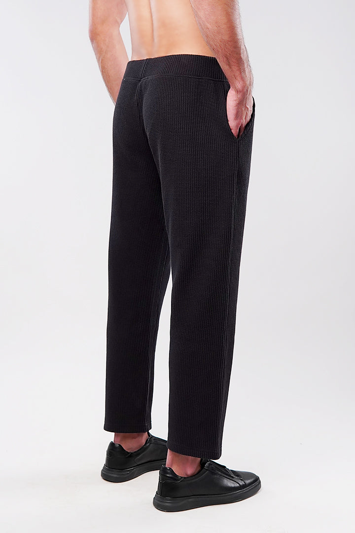 Thermal Jogger Pants - Black - Mendeez