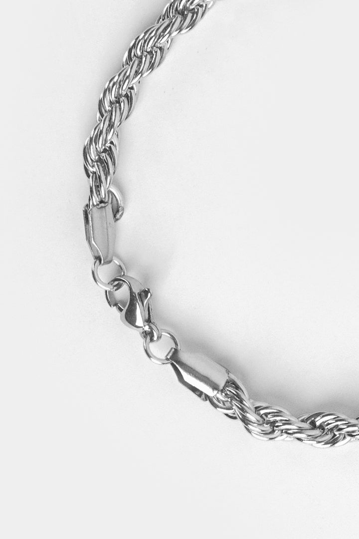 Rope Bracelet - Silver - Mendeez