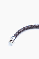 Brown Silver Nail Bracelet - Mendeez