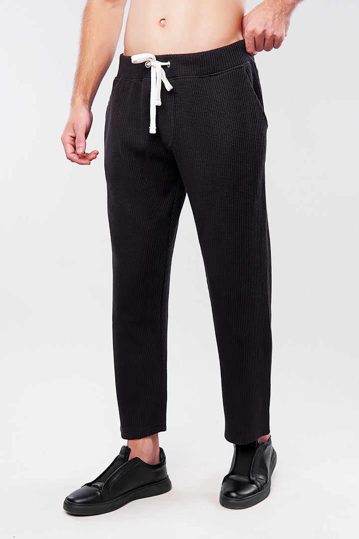 Thermal Jogger Pants - Black - Mendeez