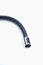 Black Silver Nail Bracelet - Mendeez