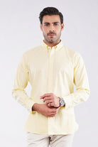 Oxford Shirt - Lemon Yellow - Mendeez