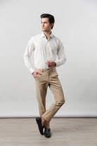 Plain Shirt - White - Mendeez