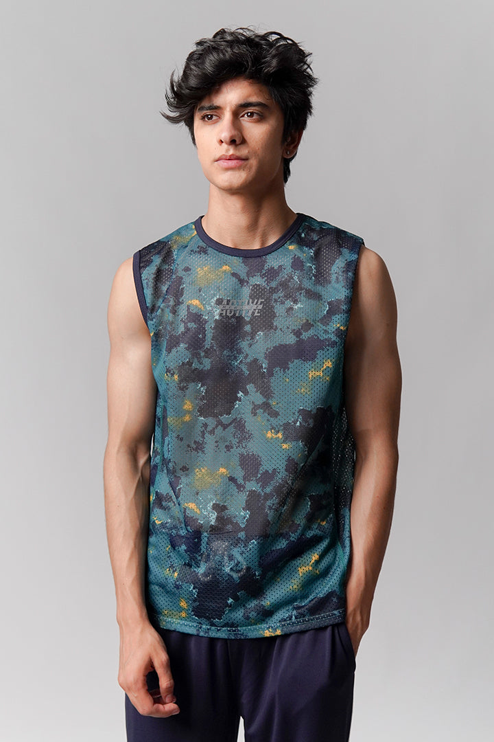 Mesh Tank Top - Camouflage - Mendeez