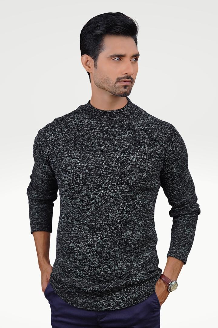 Licorice Twilight Mock Neck Sweatshirt - Mendeez PK 