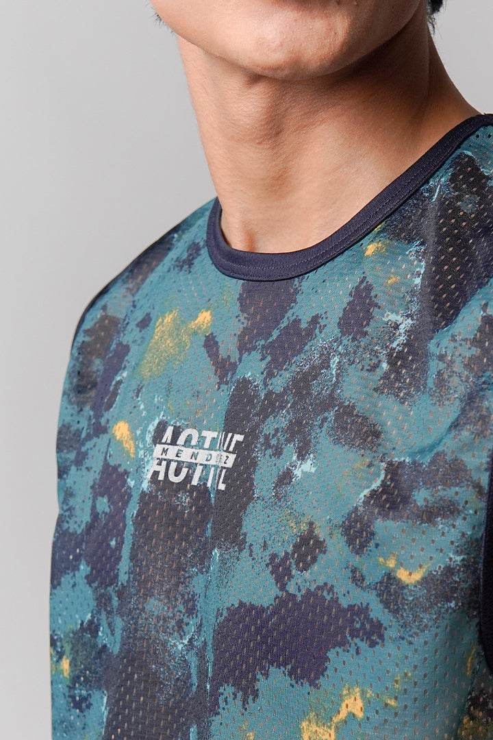 Mesh Tank Top - Camouflage - Mendeez