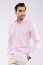 Check Yarn-Dyed Shirt - Pink Micro - Mendeez