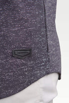 Charcoal Cascade Mock Neck Sweatshirt - Mendeez PK 