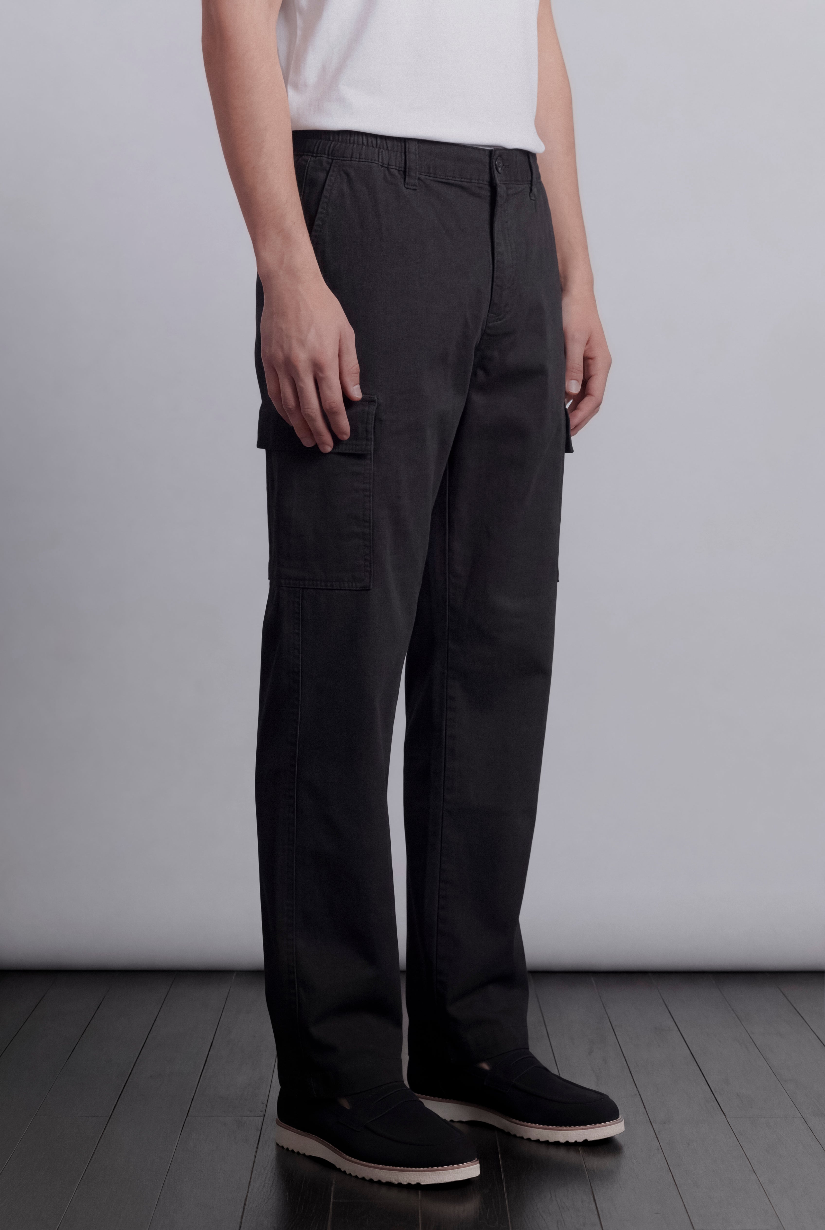 Cargo Pants - Black - Mendeez