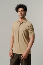 Sports Polo - Beige - Mendeez