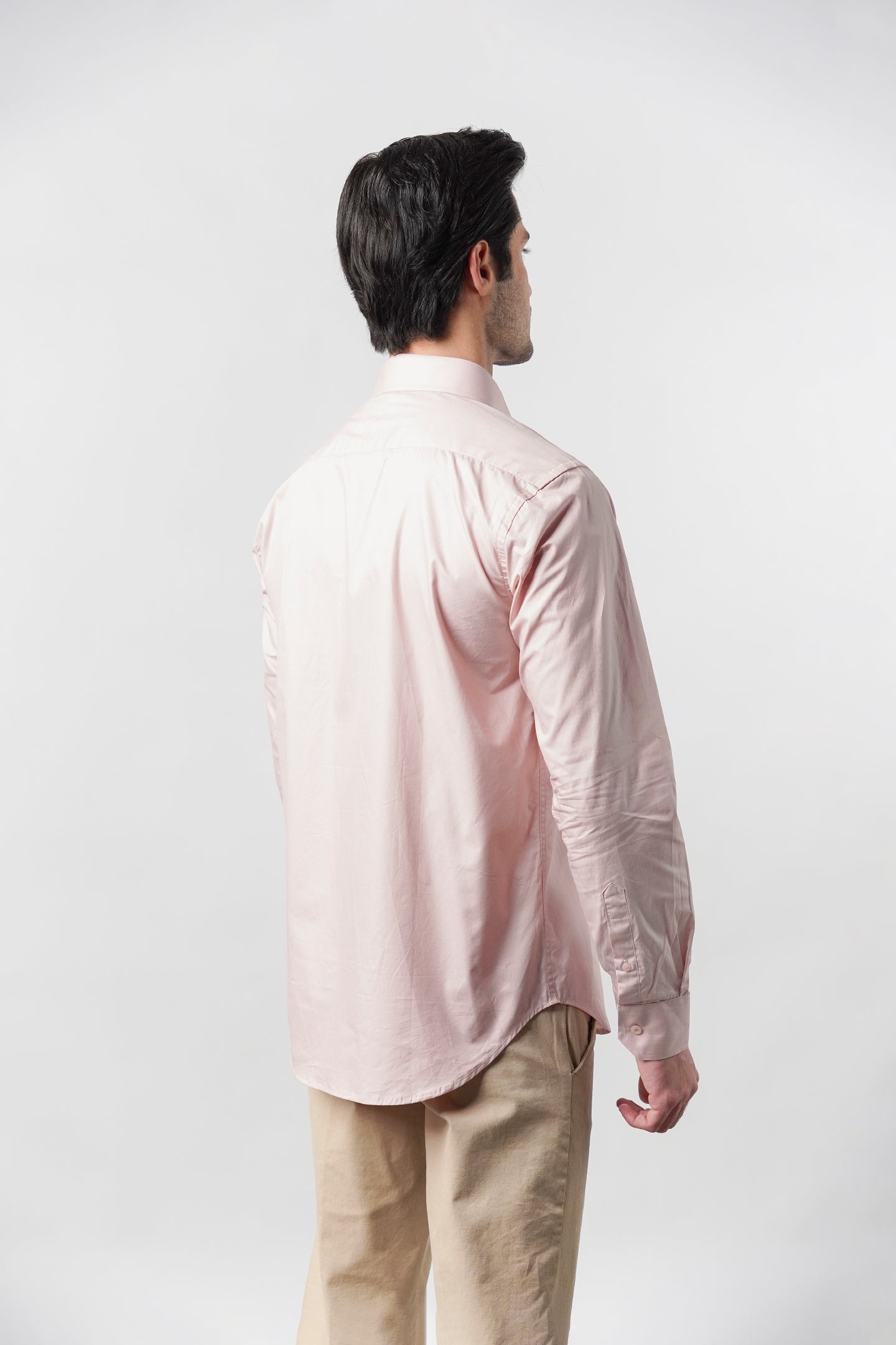 Plain Shirt - Tea Pink - Mendeez