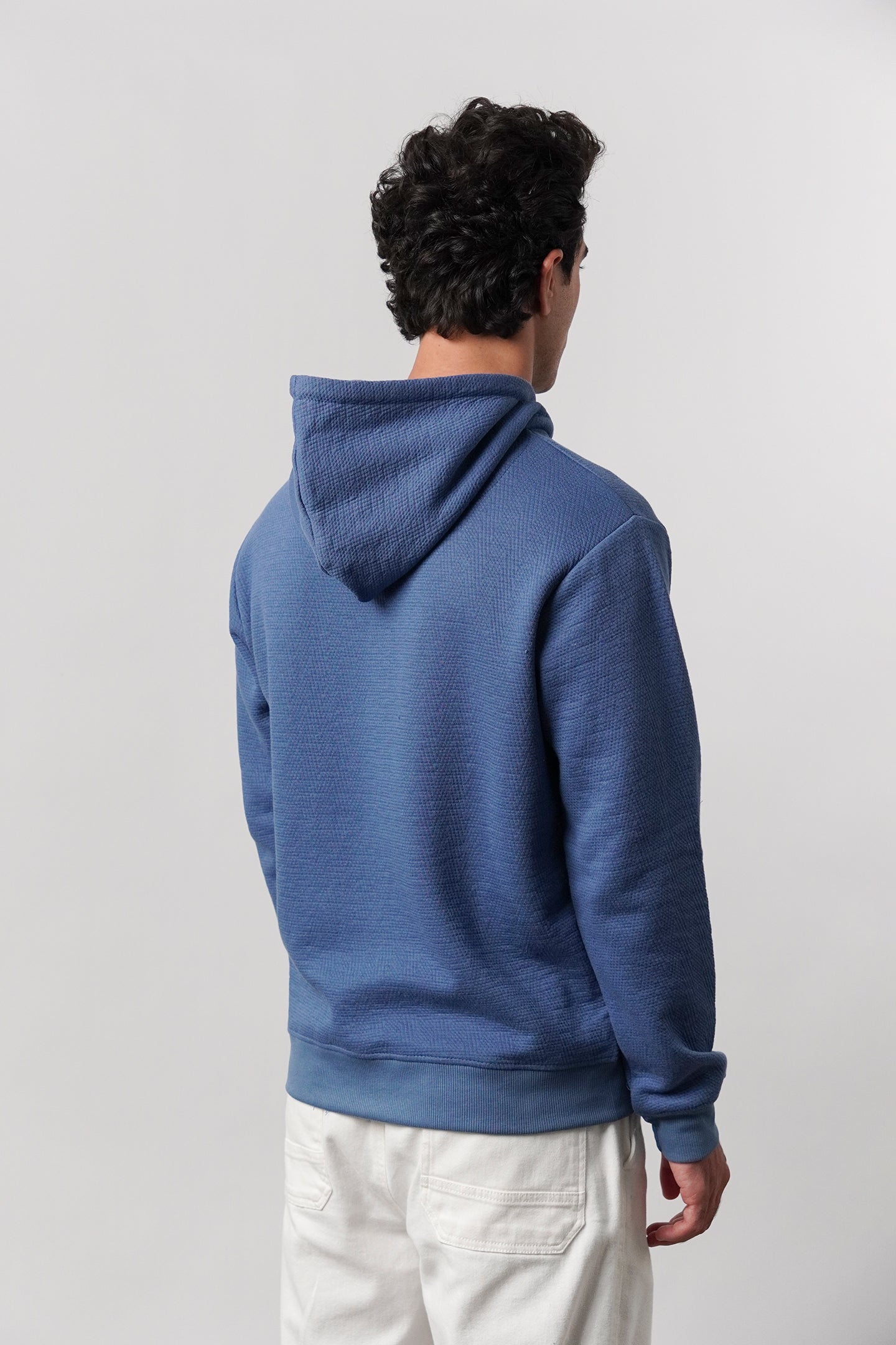 Zipper Hoodie - Ocean Blue - Mendeez