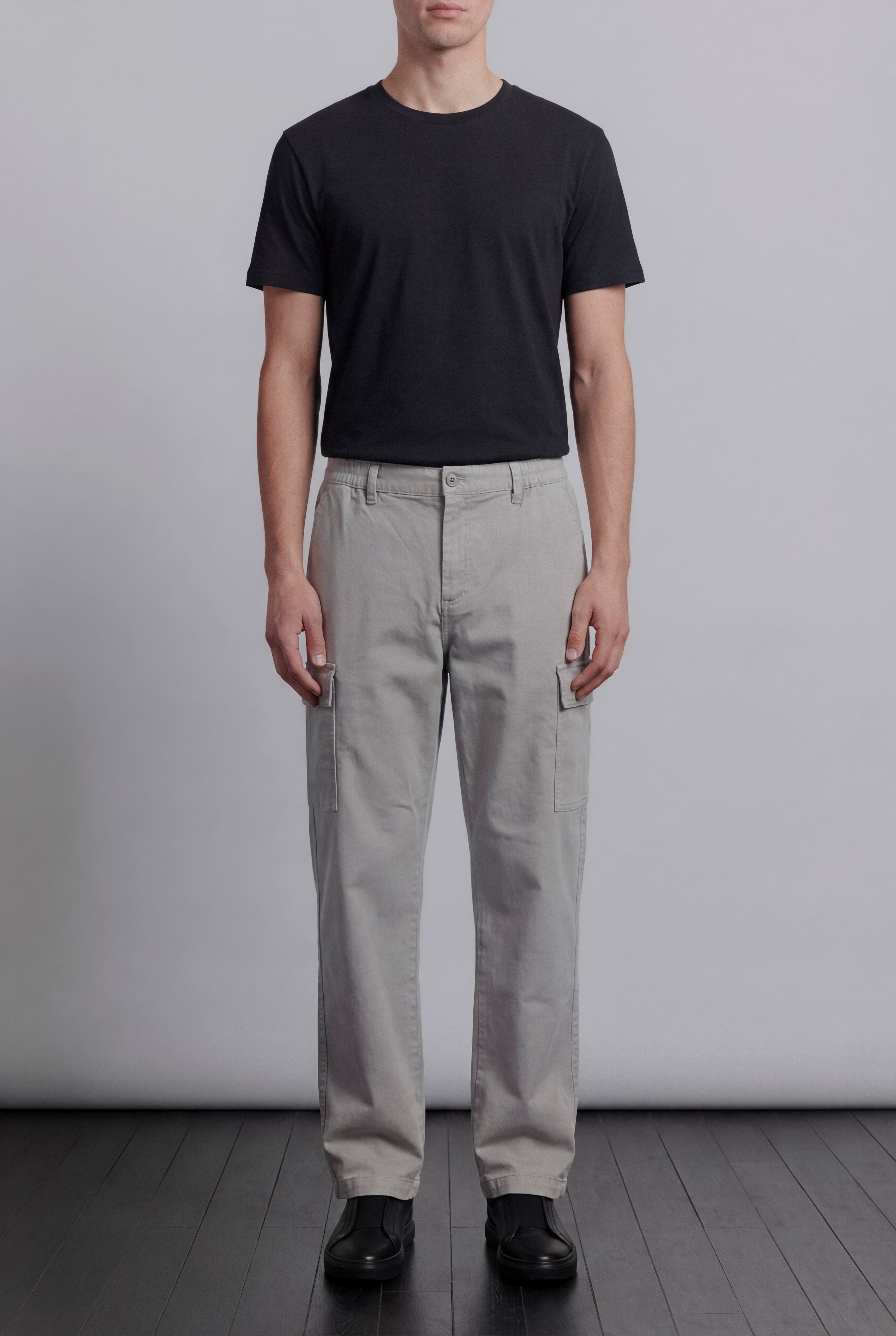 Cargo Pants - Light Grey - Mendeez