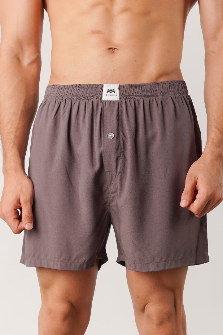Boxer Shorts - Grey - Mendeez