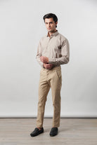 Plain Shirt - Sand Brown - Mendeez