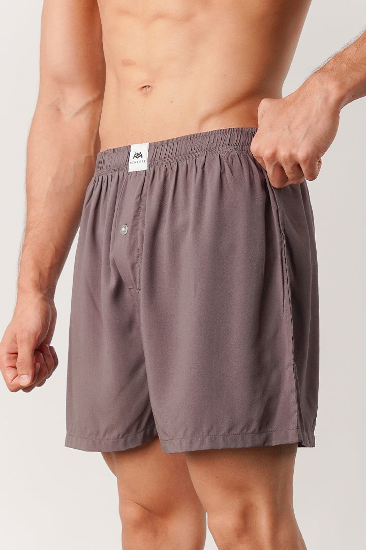Boxer Shorts - Grey - Mendeez
