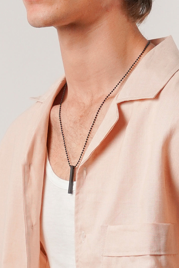 Box Fit Cuban Shirt - Powder Pink - Mendeez