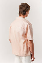 Box Fit Cuban Shirt - Powder Pink - Mendeez